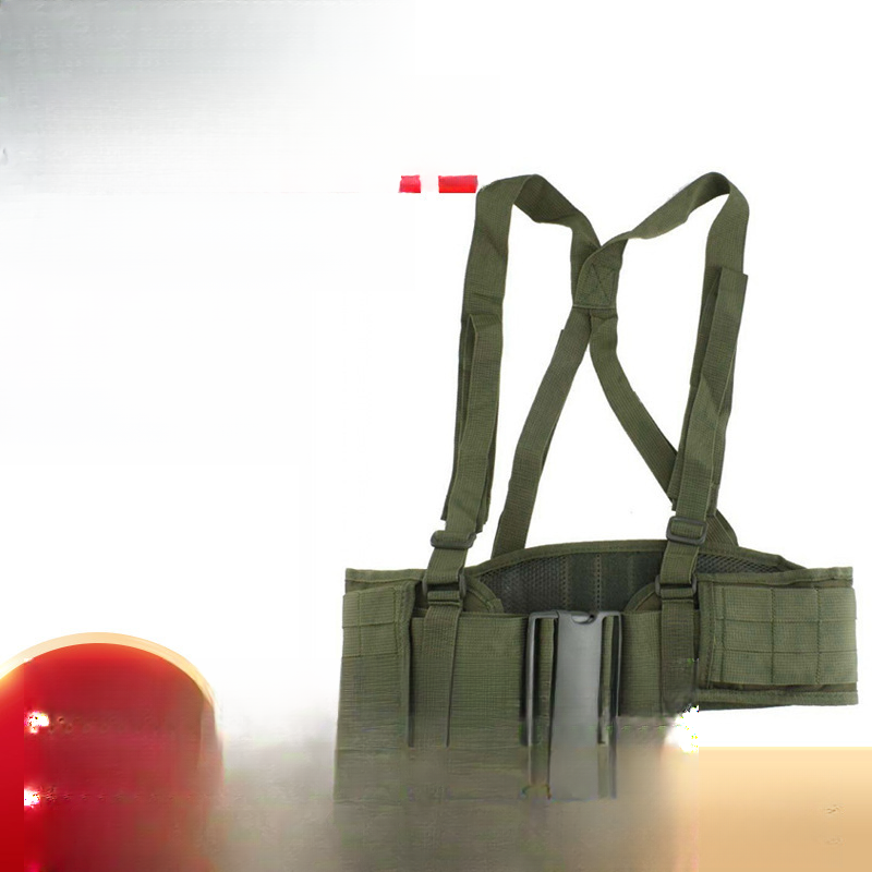 Tactical Multi-Purpose Sleeve Outdoor Training Cintura larga Camouflage Nylon Tracolla per il trasporto_voghion.com